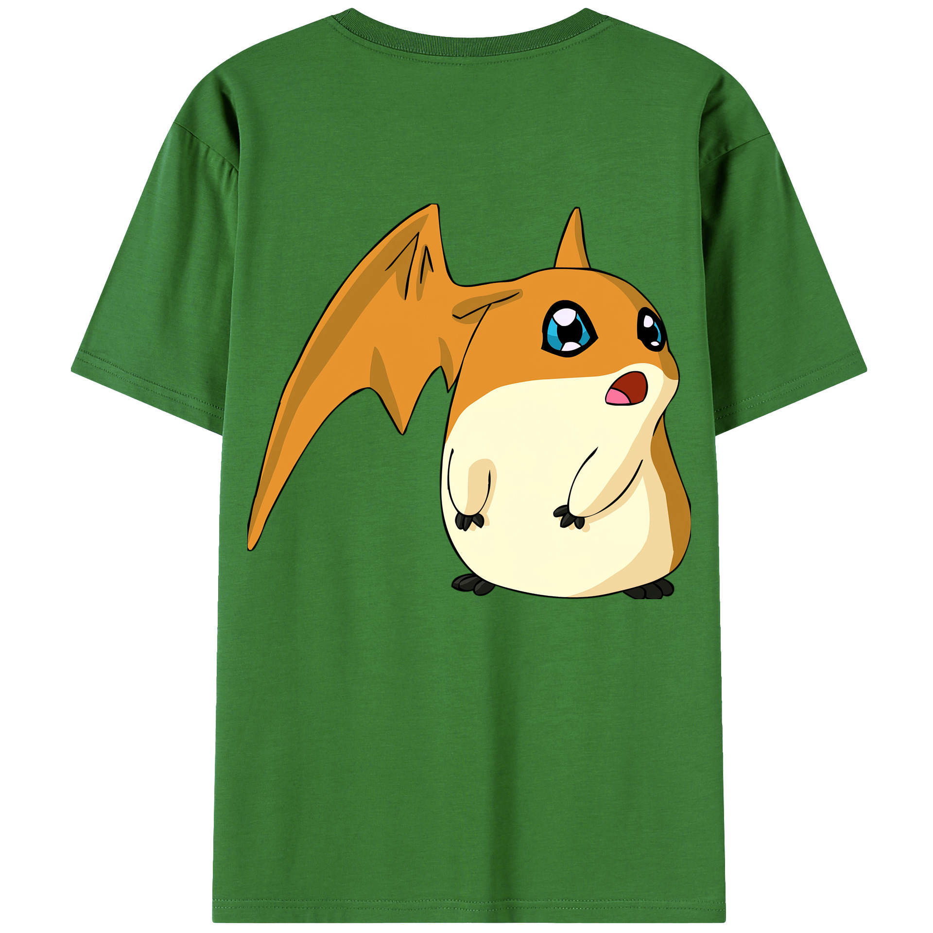 （画像用） Digimon デジタルモンスター/デジモン レディース半袖Tシャツ(バックプリント)